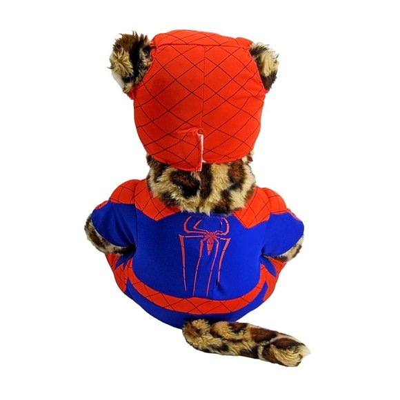Build-A-Bear Cheetah World Wildlife Fund Marvel Spider Man Stuffed Animal WWF - Picture 4 of 8